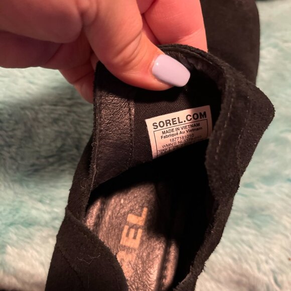 Black Sorel Bootie Women's Size 8.5 - Picture 6 of 7